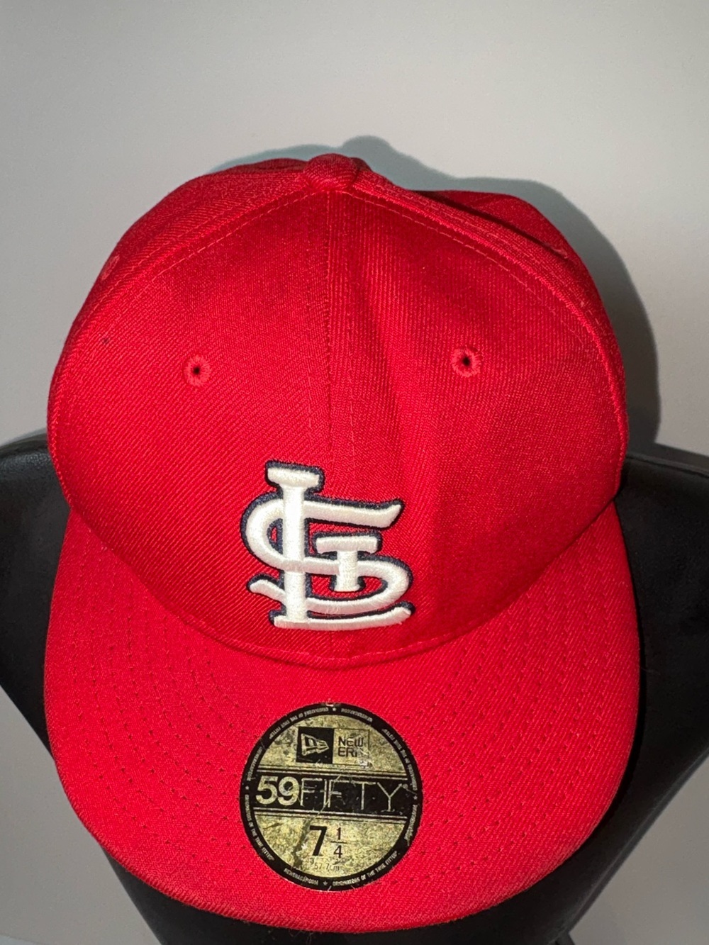 59FIFTY Fitted St. Louis Cardinals Cap with Red Crown and Black Brim